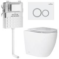 Комплект 5 в 1 RoxenBath Attach 966869 (состоит из: 710215, Santi 410260W; 650185-01)