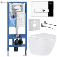 Комплект 6 в 1 RoxenBath StounFix Dual Fresh 585987 (состоит из: 710200, Caspia 410280CH, 530185-02)