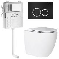 Комплект 5 в 1 RoxenBath Attach 966880 (состоит из: 710215, Santi 410260B; 650185-01)