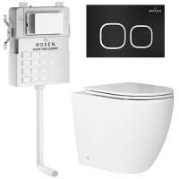 Комплект 5 в 1 RoxenBath Attach 966934 (состоит из: 710215, Santi 410280B; 650185-01)