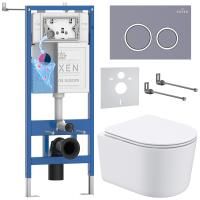 Комплект 6 в 1 RoxenBath StounFix Dual Fresh 966133 (состоит из: 710200, Santi 410260DG, 530120-01)