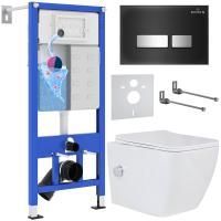 Комплект 6 в 1 RoxenBath StounFix Dual Fresh 649838 (состоит из: 710200, Glass 430280B, 530135-01X)