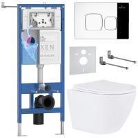 Комплект 6 в 1 RoxenBath StounFix Dual Fresh 546881 (состоит из: 710200, Santi 410280CH, 530185-01)