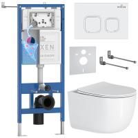 Комплект 6 в 1 RoxenBath StounFix Dual Fresh 964425 (состоит из: 710200, Santi 410280W, 530160-01)