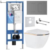 Комплект 6 в 1 RoxenBath StounFix Dual Fresh 868618 (состоит из: 710200, Velar 420300GM, 530110-01G)