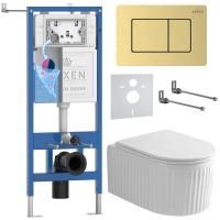 Комплект 6 в 1 RoxenBath StounFix Dual Fresh 968299 (состоит из: 710200, Steel 420280GB, 530200-01)