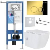 Комплект 6 в 1 RoxenBath StounFix Dual Fresh 968094 (состоит из: 710200, Santi 410260G, 530135-01X)