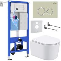 Комплект 6 в 1 RoxenBath StounFix Dual Fresh 966278 (состоит из: 710200, Santi 410260BG, 530120-01)