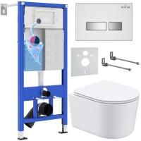 Комплект 6 в 1 RoxenBath StounFix Dual Fresh 964407 (состоит из: 710200, Glass 430280W, 530120-01)