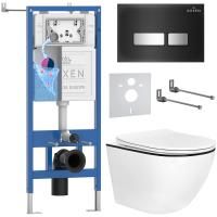 Комплект 6 в 1 RoxenBath StounFix Dual Fresh 964974 (состоит из: 710200, Glass 430280B, 530110-01B)