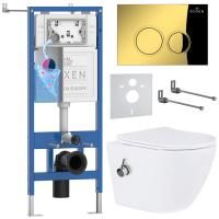 Комплект инсталляции 6 в 1 RoxenBath StounFix Dual Fresh 968097 (состоит из: 710200, Santi 410260G, 530185-01X)
