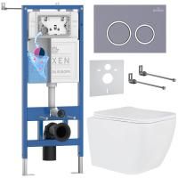 Комплект 6 в 1 RoxenBath StounFix Dual Fresh 966075 (состоит из: 710200, Santi 410260DG, 530135-01)