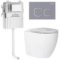 Комплект 5 в 1 RoxenBath Attach 966977 (состоит из: 710215, Santi 410280DG; 650185-01)