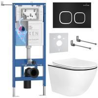 Комплект 6 в 1 RoxenBath StounFix Dual Fresh 964681 (состоит из: 710200, Santi 410280B, 530110-01B)
