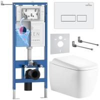 Комплект 6 в 1 RoxenBath StounFix Dual Fresh 968500 (состоит из: 710200, Caspia 410280W, 530220-02)
