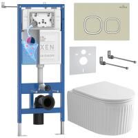 Комплект 6 в 1 RoxenBath StounFix Dual Fresh 968277 (состоит из: 710200, Santi 410280BG, 530200-01)