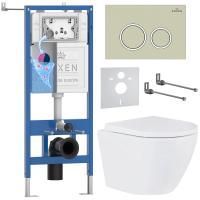 Комплект 6 в 1 RoxenBath StounFix Dual Fresh 966195 (состоит из: 710200, Santi 410260BG, 530185-02)