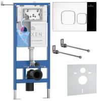 Комплект 4 в 1 RoxenBath StounFix Dual Fresh 830081 (состоит из: 710200, Santi 410280CH)