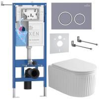 Комплект 6 в 1 RoxenBath StounFix Dual Fresh 968253 (состоит из: 710200, Santi 410260DG, 530200-01)