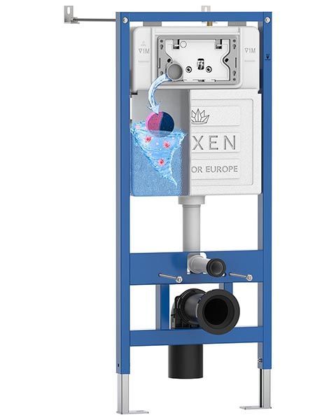 Система инсталляции для унитаза RoxenBath StounFix Dual Fresh 710200 с удлиненными креплениями в комплекте