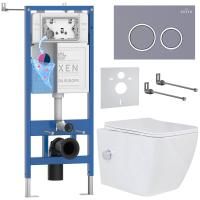 Комплект 6 в 1 RoxenBath StounFix Dual Fresh 966127 (состоит из: 710200, Santi 410260DG, 530135-01X)