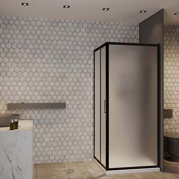 Душевой уголок RoxenBath Caspia 55060-100BC (100*80*195)