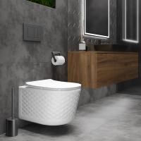Подвесной унитаз RoxenBath Vine Tornado 530225-01 Rimless Soft Close