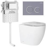 Комплект 5 в 1 RoxenBath Attach 966921 (состоит из: 710215, Santi 410260DG; 650185-01)