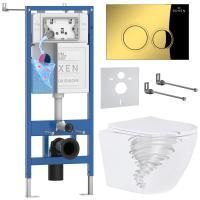Комплект 6 в 1 RoxenBath StounFix Dual Fresh 968356 (состоит из: 710200, Santi 410260G, 530205-01)