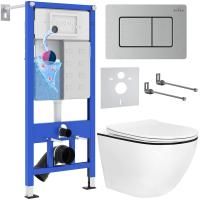 Комплект 6 в 1 RoxenBath StounFix Dual Fresh 968427 (состоит из: 710200, Steel 420280S, 530110-01B)