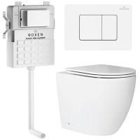 Комплект 5 в 1 RoxenBath Attach 868669 (состоит из: 710215, Steel 420280WM; 650185-01)
