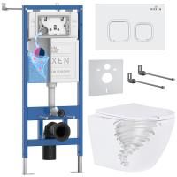Комплект 6 в 1 RoxenBath StounFix Dual Fresh 968358 (состоит из: 710200, Santi 410280W, 530205-01)