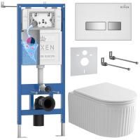 Комплект 6 в 1 RoxenBath StounFix Dual Fresh 968291 (состоит из: 710200, Glass 430280W, 530200-01)