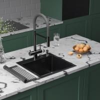Кухонная мойка RoxenBath Simple 45 PVD (графит)