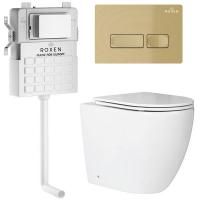 Комплект 5 в 1 RoxenBath Attach 967102 (состоит из: 710215, Caspia 410280GB; 650185-01)