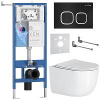 Комплект 6 в 1 RoxenBath StounFix Dual Fresh 964427 (состоит из: 710200, Santi 410280B, 530160-01)