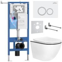 Комплект 6 в 1 RoxenBath StounFix Dual Fresh 964631 (состоит из: 710200, Santi 410260W, 530110-01B)