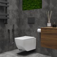 Подвесной унитаз RoxenBath Boro 530145-01 Rimless Soft Close