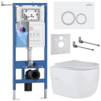 Комплект 6 в 1 RoxenBath StounFix Dual Fresh 505547 (состоит из: 710200, Santi 410260W, 530155-01)