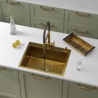 Кухонная мойка RoxenBath Simple 60 PVD (gold)