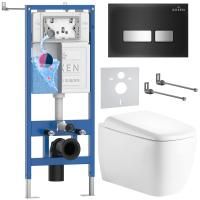 Комплект 6 в 1 RoxenBath StounFix Dual Fresh 968525(состоит из: 710200, Glass 430280B, 530220-02)