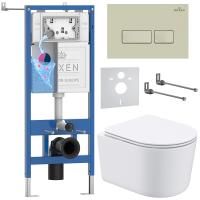 Комплект 6 в 1 RoxenBath StounFix Dual Fresh 966686 (состоит из: 710200, Caspia 410280BG, 530120-01)