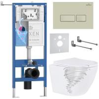 Комплект 6 в 1 RoxenBath StounFix Dual Fresh 968326 (состоит из: 710200, Caspia 410280BG, 530205-01)