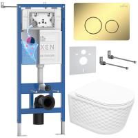Комплект 6 в 1 RoxenBath StounFix Dual Fresh 868488 (состоит из: 710200, Steel 420260-CHG, 530225-01)