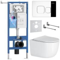 Комплект 6 в 1 RoxenBath StounFix Dual Fresh 964469 (состоит из: 710200, Santi 410280CH, 530160-01)