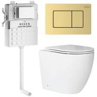 Комплект 5 в 1 RoxenBath Attach 968415 (состоит из: 710215, Steel 420280GB; 650185-01)