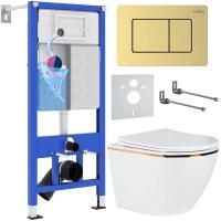 Комплект 6 в 1 RoxenBath StounFix Dual Fresh 968460 (состоит из: 710200, Steel 420280GB, 530110-01G)