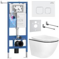 Комплект 6 в 1 RoxenBath StounFix Dual Fresh 964671 (состоит из: 710200, Santi 410280W, 530110-01B)