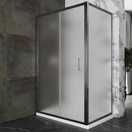 Душевой уголок RoxenBath Caspia 55060-100C (100*80*195)
