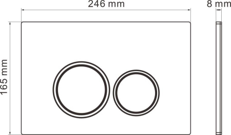 Комплект 6 в 1 RoxenBath StounFix Dual Fresh 966195 (состоит из: 710200, Santi 410260BG, 530185-02)